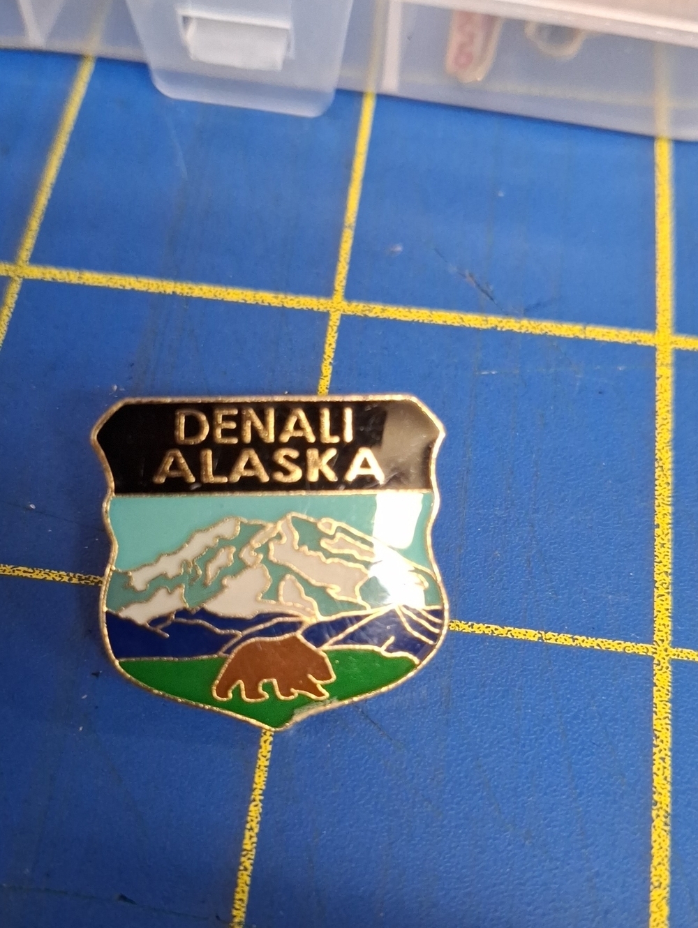 Alaska Souvenir Tack Pin Denali